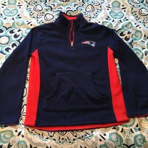 Boys heavyweight Patriots Pullover Sweatshirt
